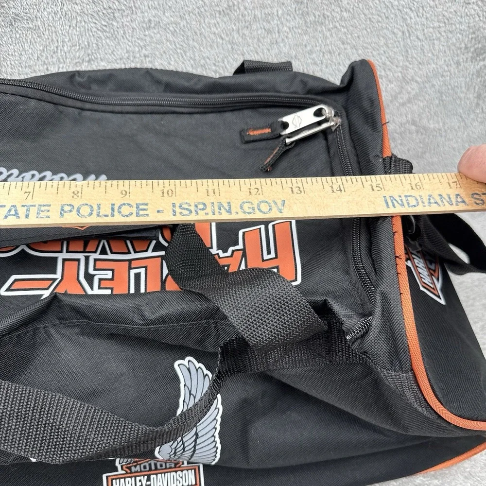 Harley-Davidson‎ Motorcycle Winged Eagle Duffel Bag w/Adjustable Strap Grunge